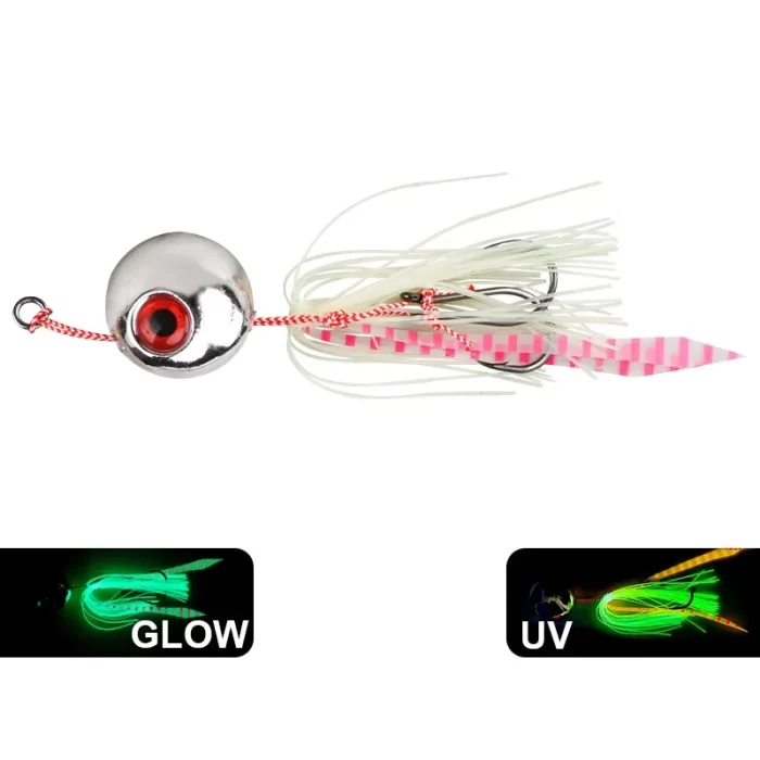 5-Color Glow Slow Jigging Octopus Lure – High Brightness Deep Sea Metal Jig - Image 11
