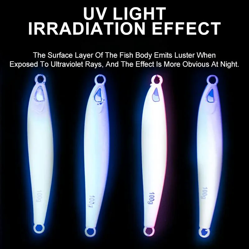 Color showcase of JIG81-C6, highlighting its UV glow effect.