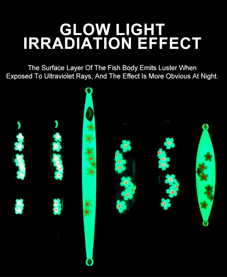 glow light irradiation effect