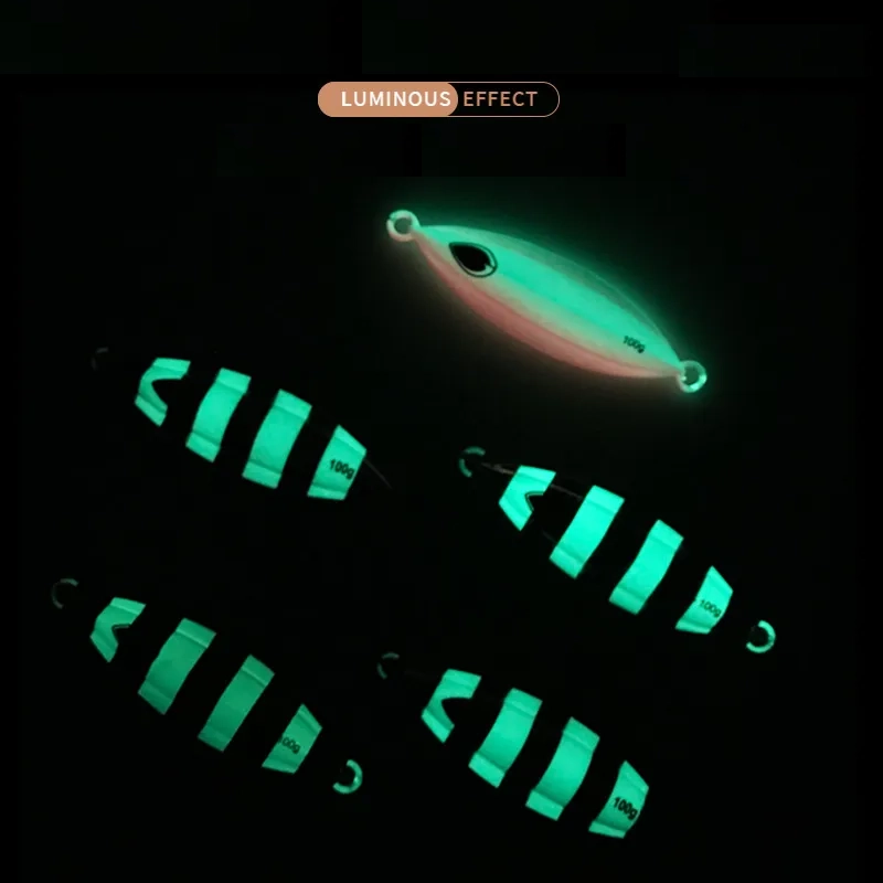 Demonstrating the luminous effect of the JIG3 under low light conditions.