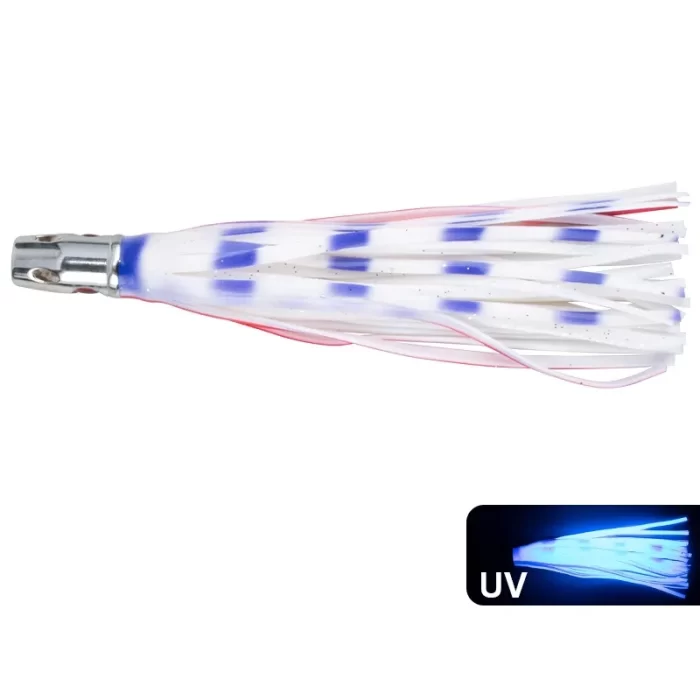 Multicolor Luminous Metal Head Skirted Squid Fishing Lure Bait for Saltwater and Big Game - Image 2