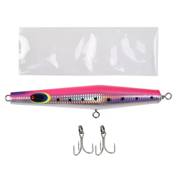 Floating Wooden Topwater Splashing Lure for Saltwater Fishing – Attract Big Game Strikes - Image 2