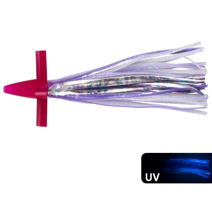 Rotating Luminous Squid Skirt Lure – Offshore Trolling Lure for Marlin & Tuna - Image 2