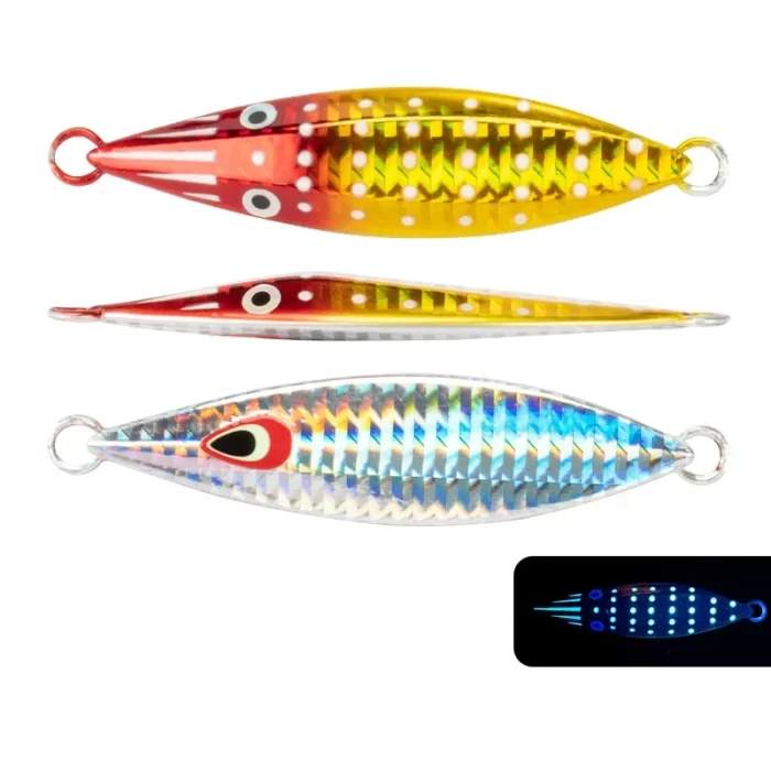 Luminous Long Metal Jig Lure for Deep Sea Slow Jigging - Image 2