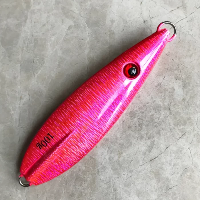 Colorful Metal Slow Jigging Lure | High Shine Jig for Deep Sea Boat Fishing - Image 2