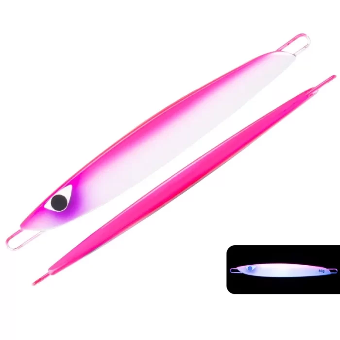Glow Fish-Eye Metal Jig Lure | Ideal for Deep Sea Jigging Fishing - Image 2