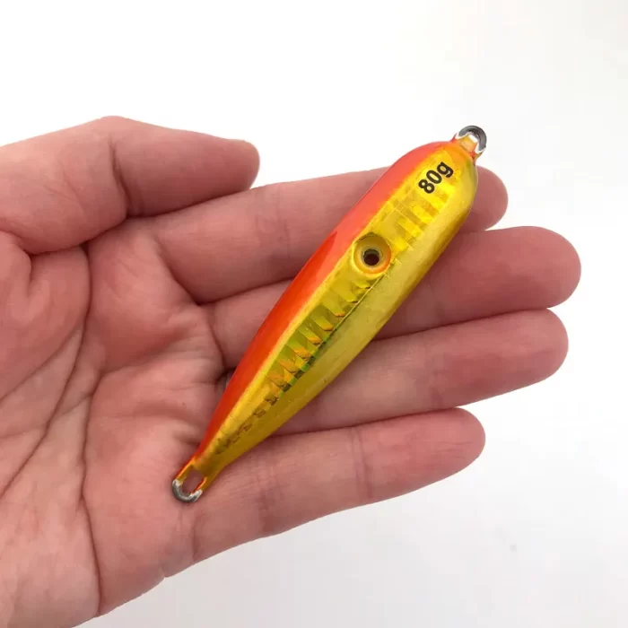 Glow Squid Skirt Metal Jig Lure | Saltwater Fishing Lure with Octopus Skirt - Image 2