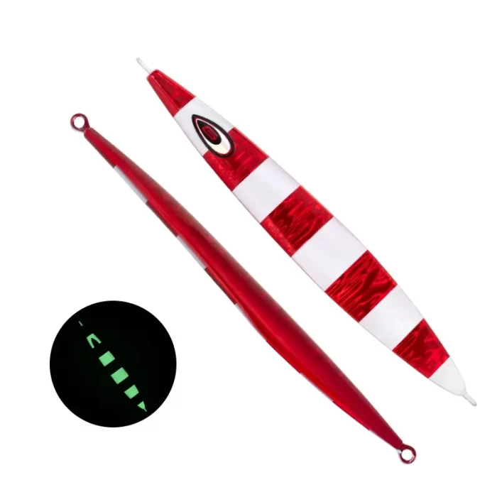 Luminous Metal Jig Lures for Deep Sea Fishing Multicolor - Image 2