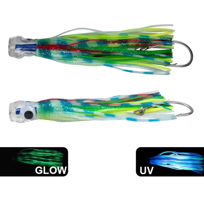 Luminous Squid Skirt Trolling Lure for Tuna, Marlin & Big Game Saltwater Fishing - Image 2