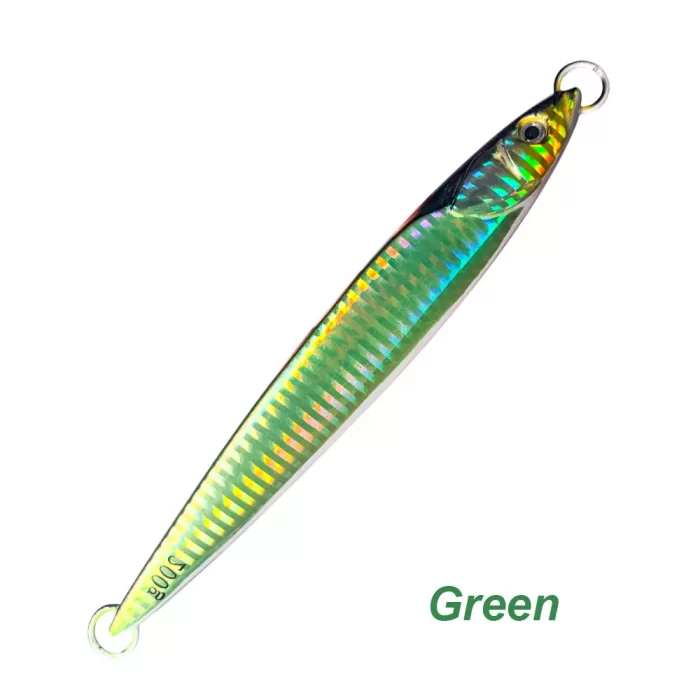 Heavy Glow Metal Jig Lure for Deep Sea Slow Pitch Jigging - Image 2
