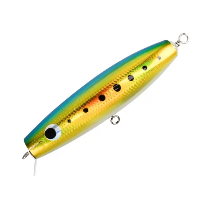 Shiny Metal Surface Stickbait Lure for Tuna, Marlin & Offshore Saltwater Casting - Image 2