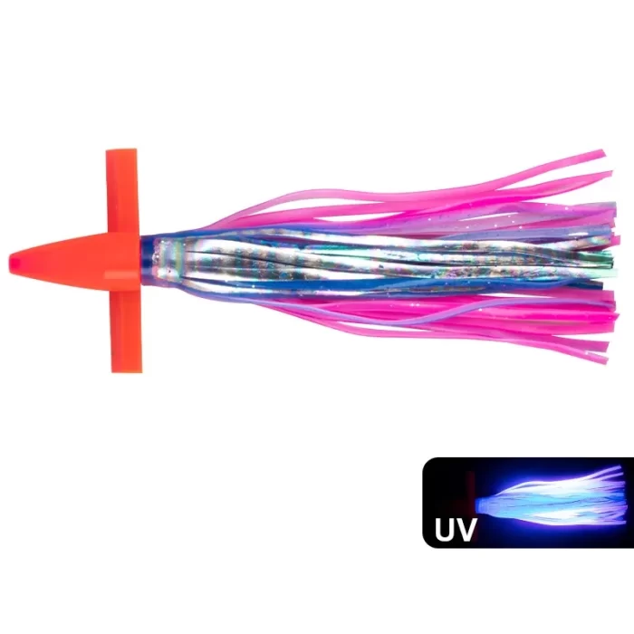 Rotating Luminous Squid Skirt Lure – Offshore Trolling Lure for Marlin & Tuna - Image 3