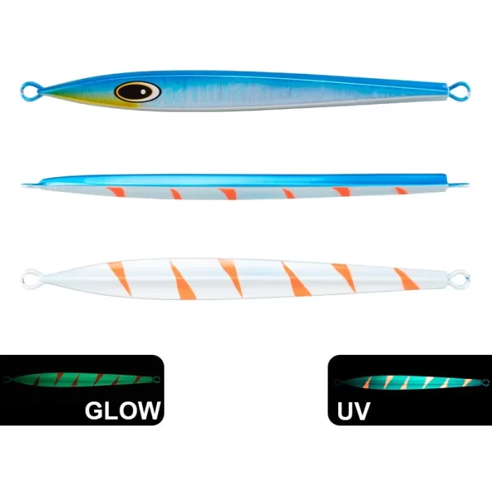 Long Glow Speed Jig – Fast Drop Metal Lure for Tuna & Deep Sea Fishing - Image 3
