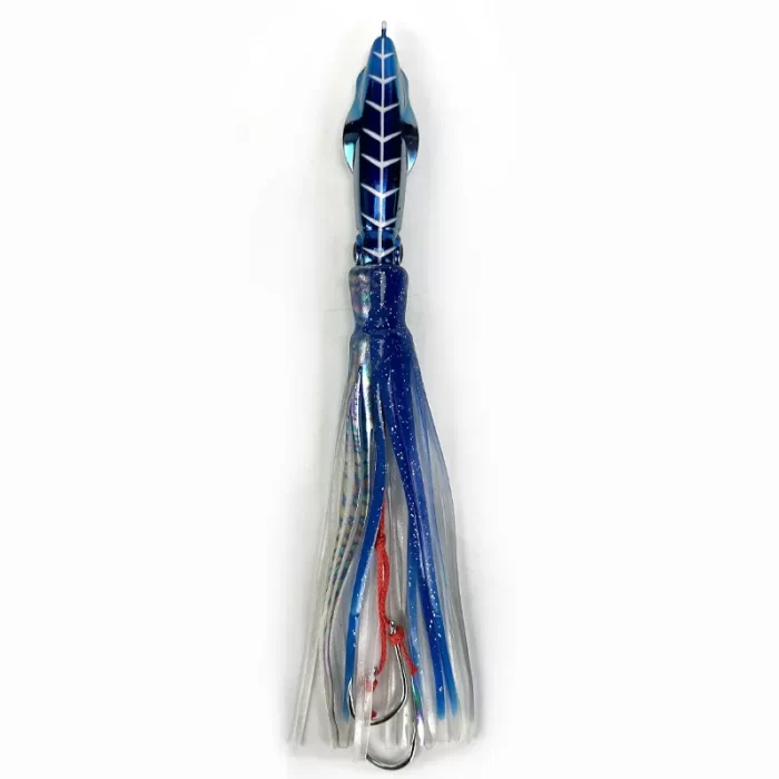 Glow-in-the-Dark Slim Metal Jig Lure for Deep Sea Slow Jigging and Squid Fishing - Image 3