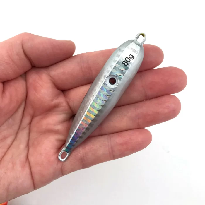 Glow Squid Skirt Metal Jig Lure | Saltwater Fishing Lure with Octopus Skirt - Image 3