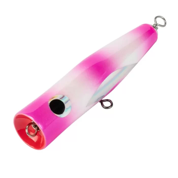 Handmade Wooden Fishing Lure | Strong Wire Construction GT Popper for Saltwater - Image 4