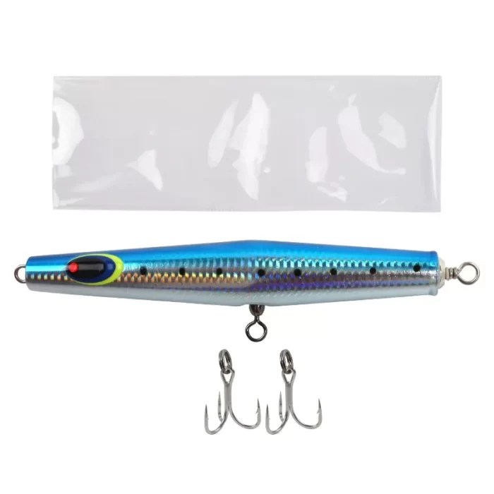 Floating Wooden Topwater Splashing Lure for Saltwater Fishing – Attract Big Game Strikes - Image 4