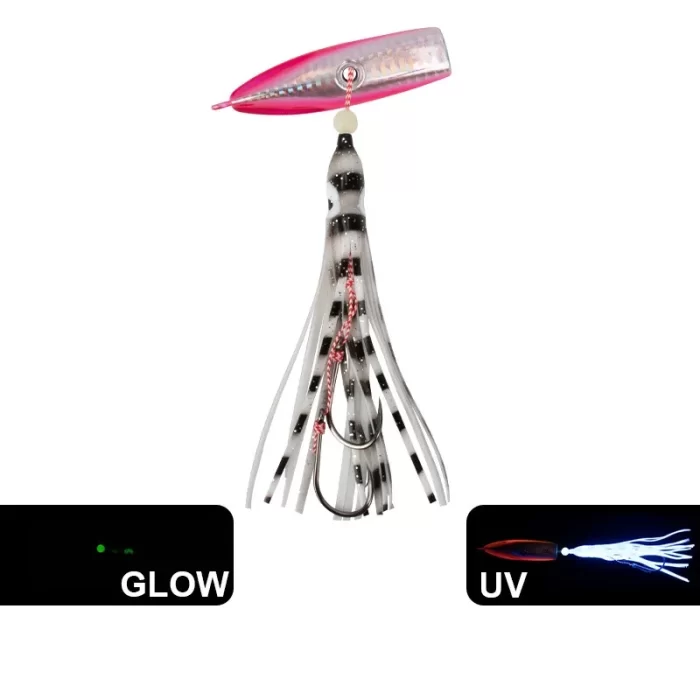 Luminous Metal Squid Jig Fishing Lure Set for Deep Sea Casting - Image 4