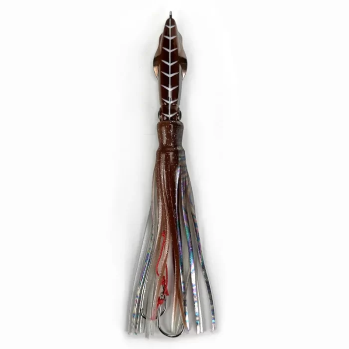 Glow-in-the-Dark Slim Metal Jig Lure for Deep Sea Slow Jigging and Squid Fishing - Image 4