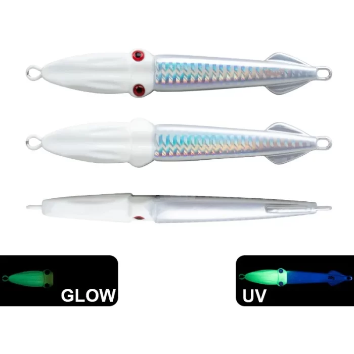 Glow Squid Metal Jig Sea Fishing Lure | Realistic Design & Strong Attraction - Image 4