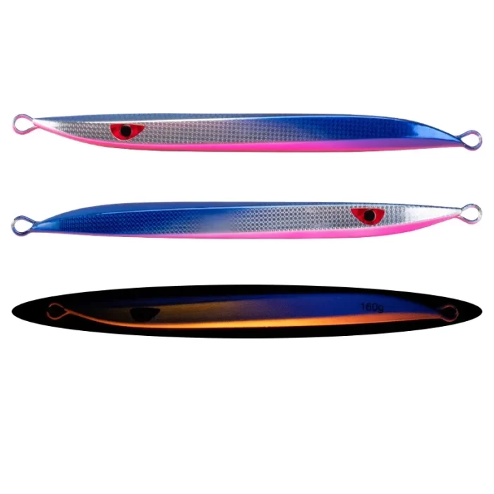 Luminous Fish Scale Metal Jig Slow Pitch Lure for Deep Sea Fishing - Image 4