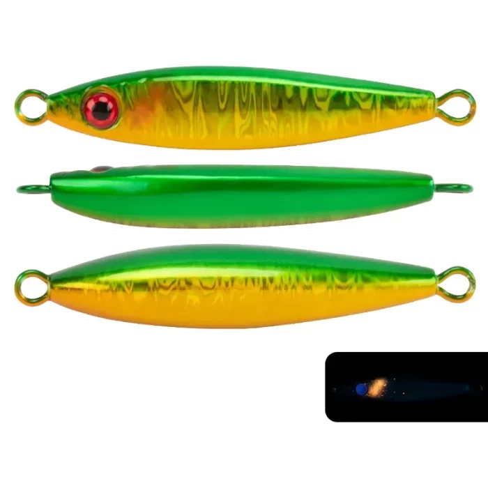 Glow in the Dark Metal Jig Lure for Saltwater Fishing - Multi-color - Image 4