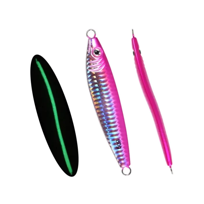 Glow Metal Jig Lure for Fast Sinking Saltwater Fishing | LureBolt Multi-color - Image 4