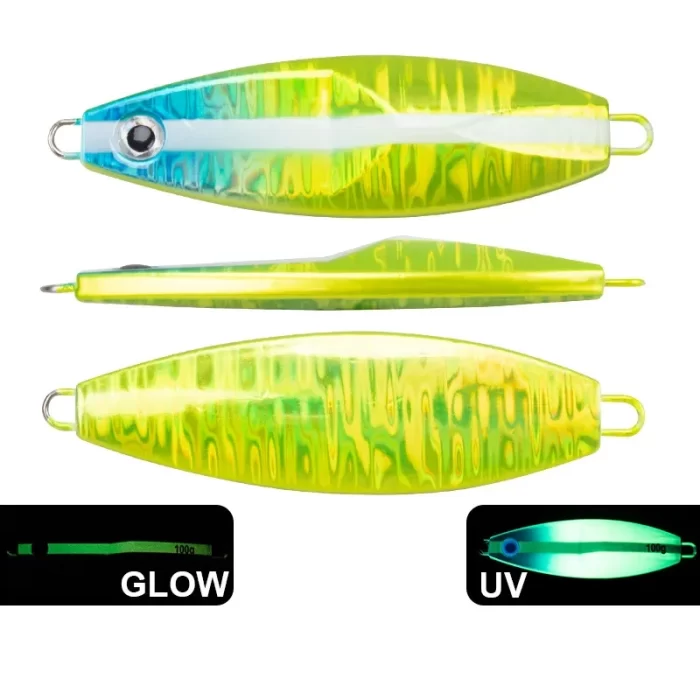 Luminous Slow Jigging Metal Jig Lure for Deep Sea Night Fishing - Image 4