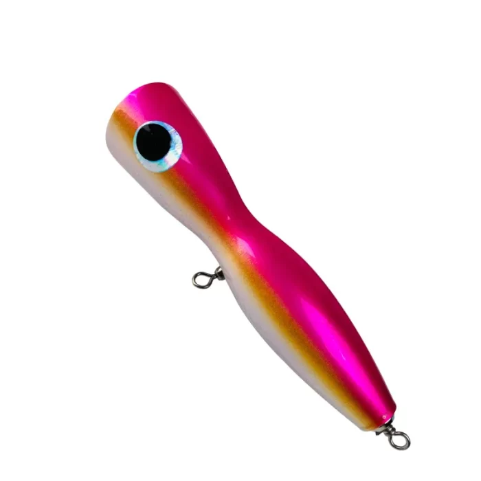 Large Saltwater Popper Lure for GT Tuna Offshore Casting | Reflective Surface Bait - Image 4