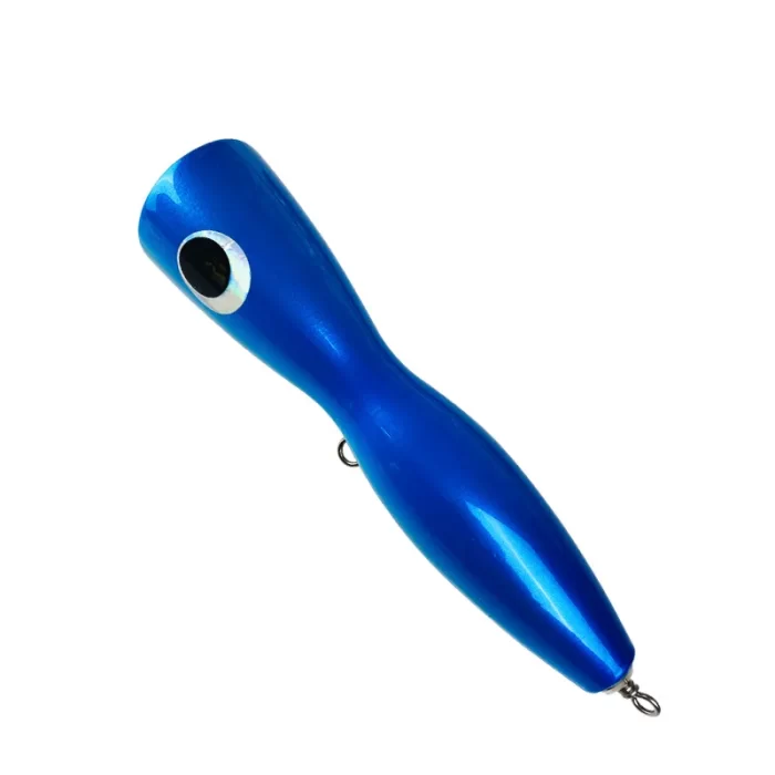 Large Saltwater Popper Lure for GT Tuna Offshore Casting | Reflective Surface Bait - Image 5