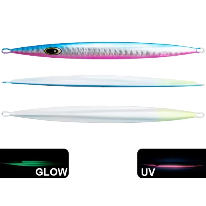Striped Luminous Slow Jigging Metal Lure for Deep Sea Fishing - Image 5