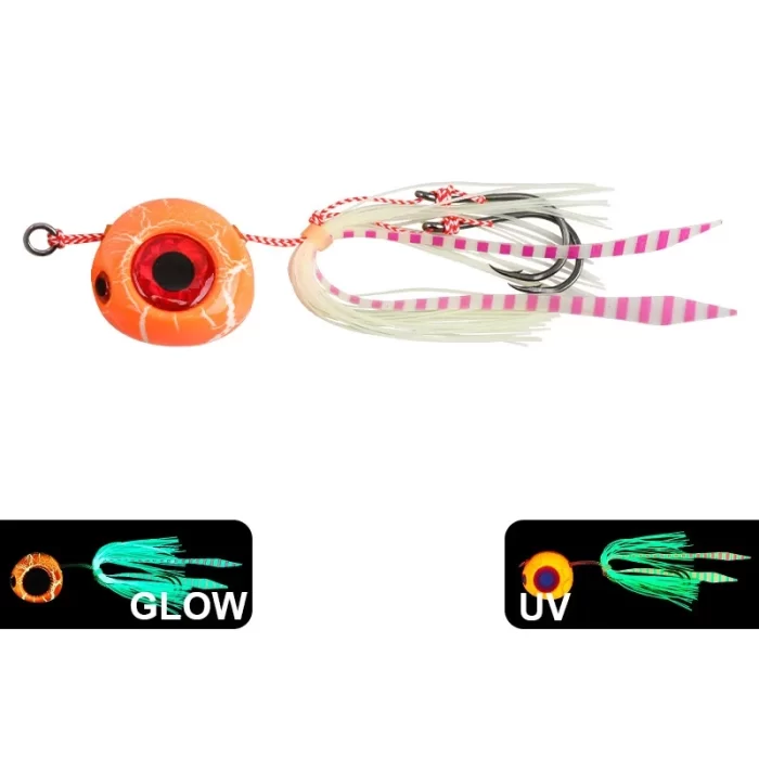 Glow Octopus Head Tai Rubber Jig – Snapper Fishing Lure for Saltwater Boat Game - Image 5