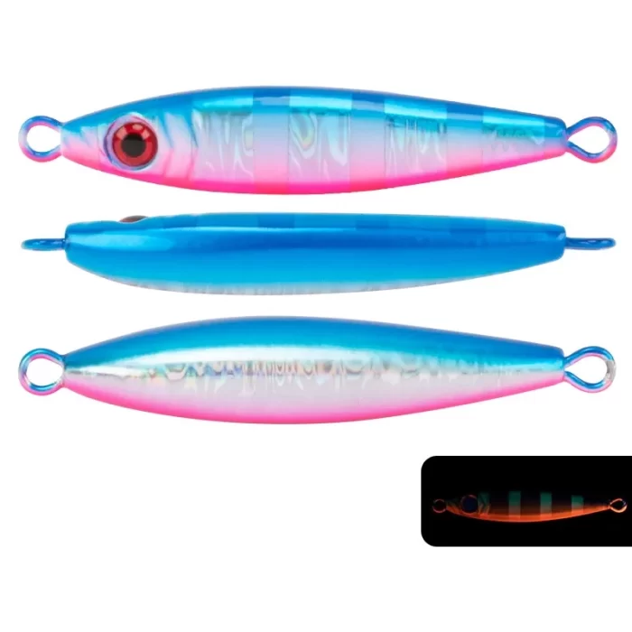 Glow in the Dark Metal Jig Lure for Saltwater Fishing - Multi-color - Image 5