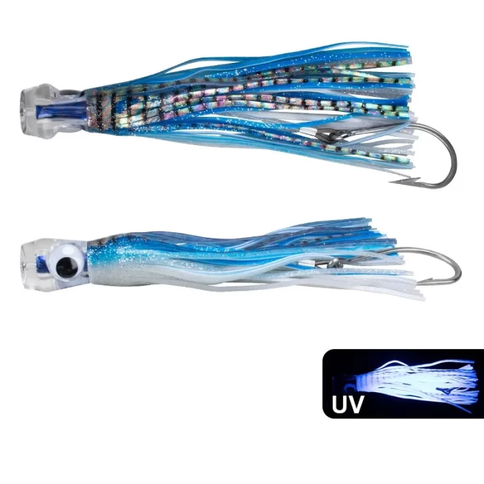 Luminous Squid Skirt Trolling Lure for Tuna, Marlin & Big Game Saltwater Fishing - Image 5