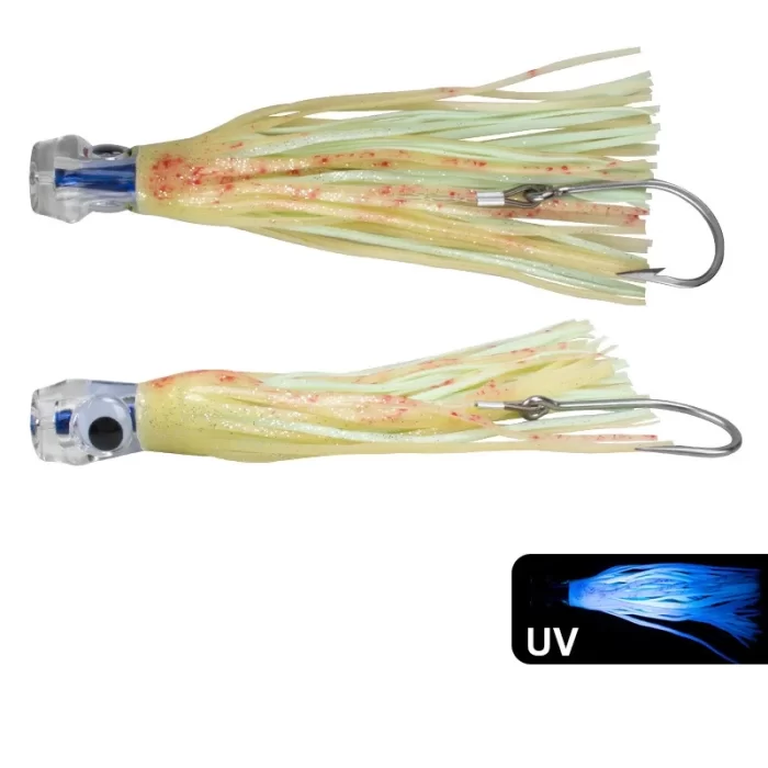 Luminous Squid Skirt Trolling Lure for Tuna, Marlin & Big Game Saltwater Fishing - Image 6