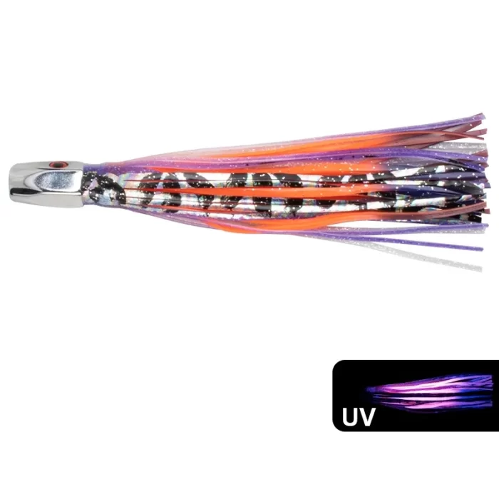 Night Fishing Luminous Metal Head Squid Skirt Lure for Deep Sea - Image 6