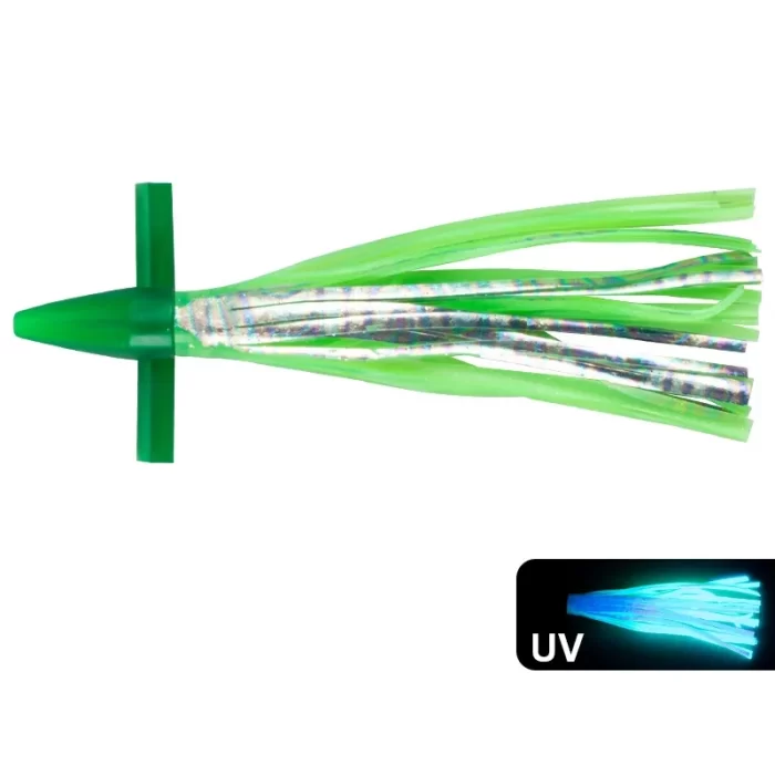 Rotating Luminous Squid Skirt Lure – Offshore Trolling Lure for Marlin & Tuna - Image 6