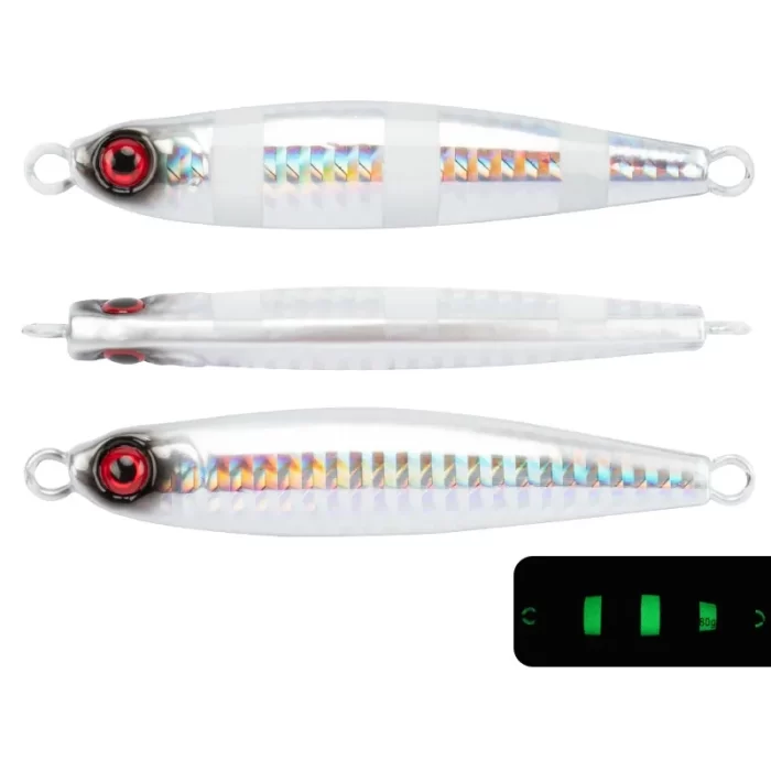 Slow Jigging Glow Metal Jig – Wide Body Deep Sea Lure for Big Game Fish - Image 6
