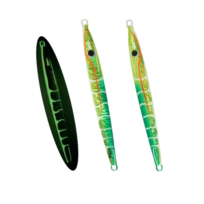 Camouflage Metal Jig Lure for Slow Pitch Deep Sea Fishing – Glow-in-the-Dark Multi-Color Options - Image 6