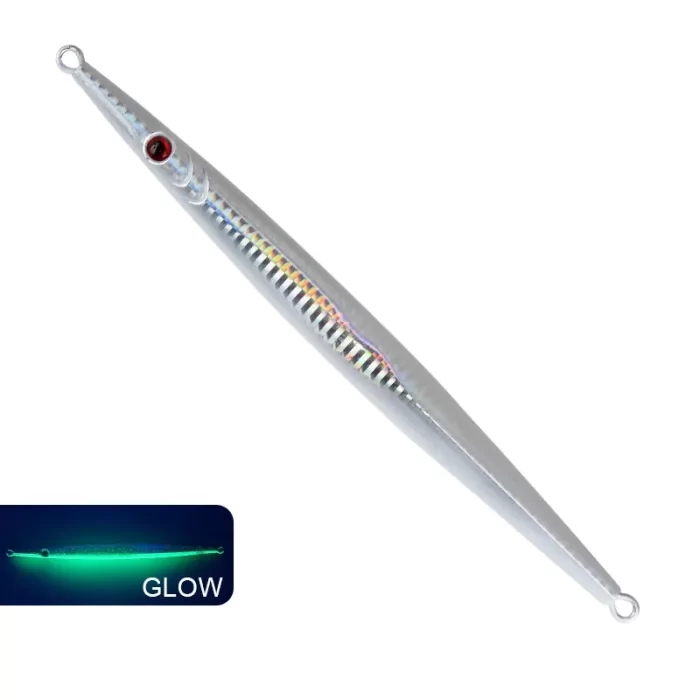 Glow in the Dark Slow Jigging Metal Jig | Luminous Jig for Deep Sea Fishing - Image 6
