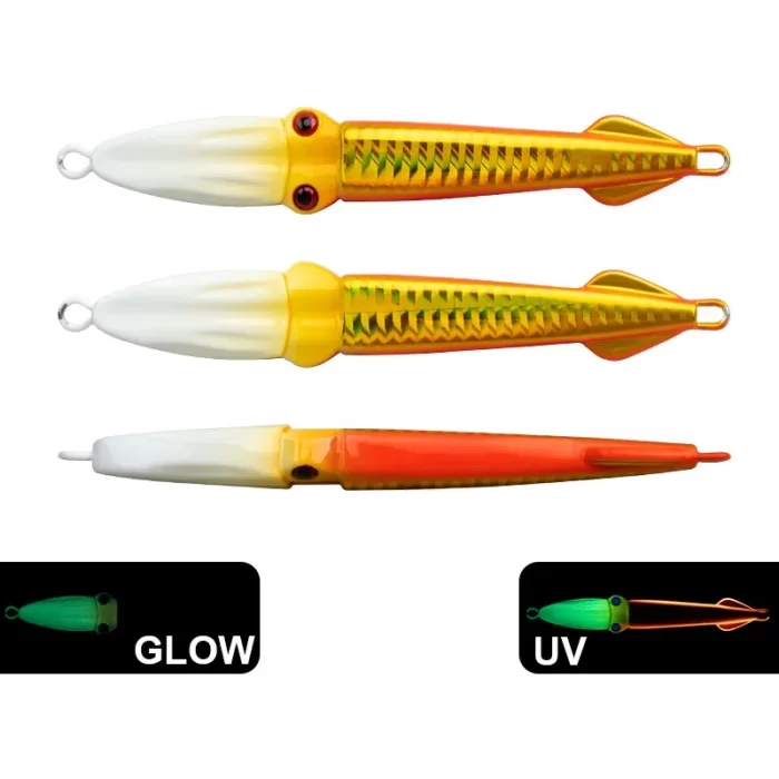 Glow Squid Metal Jig Sea Fishing Lure | Realistic Design & Strong Attraction - Image 6