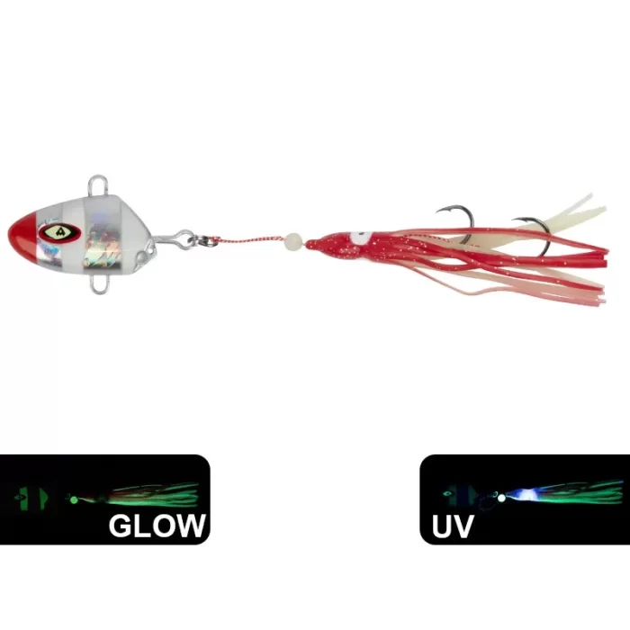High-Visibility Glow in the Dark Squid Metal Jig – Best Choice for Deep Sea Night Fishing - Image 6