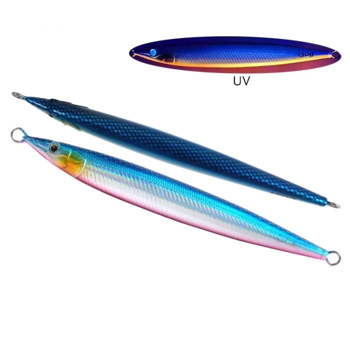 Streamlined Luminous Metal Jig with Scale Pattern for Slow Jigging - Image 6