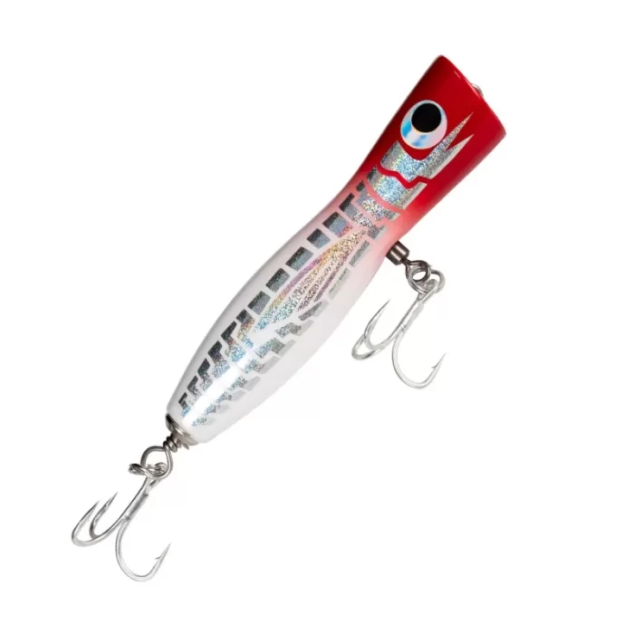 Glow in the Dark Reflective Popper Lure for Night Saltwater Fishing - Multi Color - Image 2