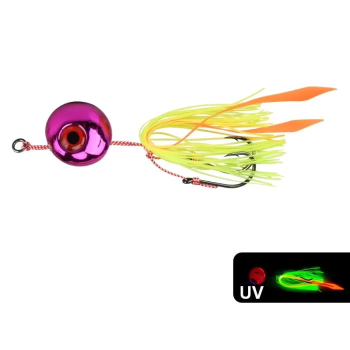 5-Color Glow Slow Jigging Octopus Lure – High Brightness Deep Sea Metal Jig - Image 7