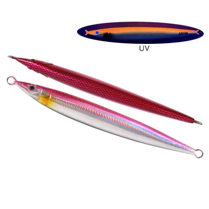 Streamlined Luminous Metal Jig with Scale Pattern for Slow Jigging - Image 7