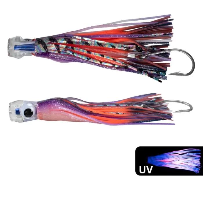 Luminous Squid Skirt Trolling Lure for Tuna, Marlin & Big Game Saltwater Fishing - Image 8