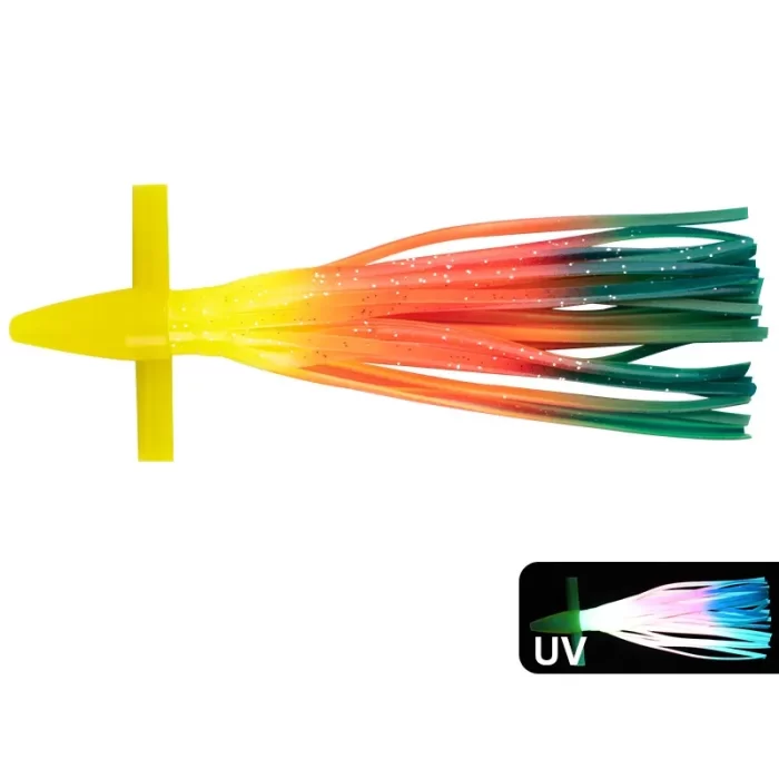 Rotating Luminous Squid Skirt Lure – Offshore Trolling Lure for Marlin & Tuna - Image 8