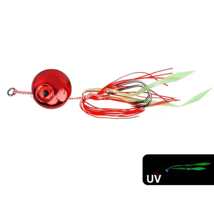 5-Color Glow Slow Jigging Octopus Lure – High Brightness Deep Sea Metal Jig - Image 8