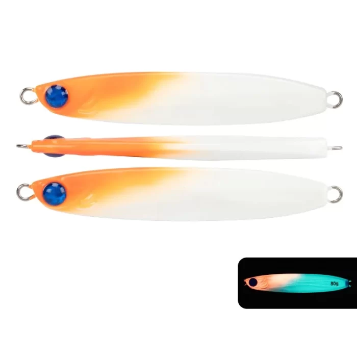 Glow Stripe Slow Jig Metal Lure – Multi-Color Saltwater Fishing Jig - Image 8